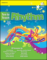 Ten to Teach Rhythm Reproducible Book & Enhanced CD